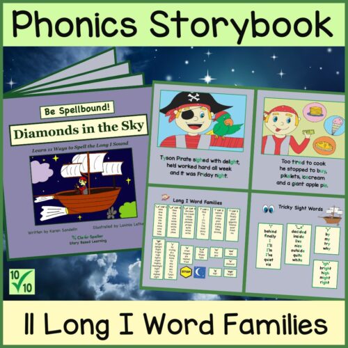 Long I Phonics Storybook Cover