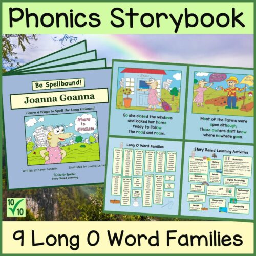 Long O Phonics Storybook Cover