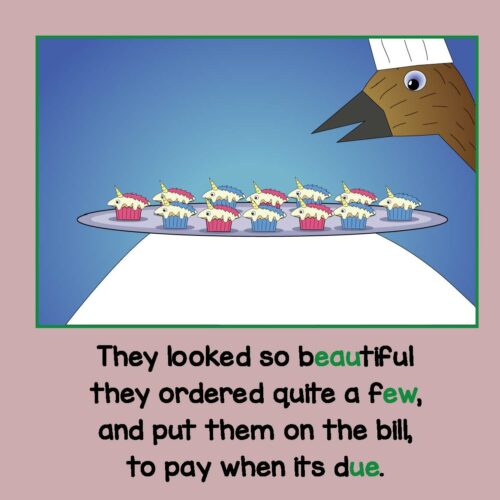 Long U Phonics Story Ewes In The Queue Uk Spelling Page 09