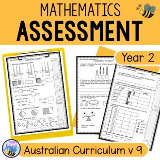 Maths Assessment Year 2 Australian Curriculum V9 Cover