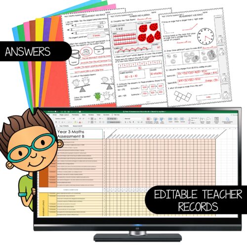 Maths Assessment Year 3 Australian Curriculum V9 Answers