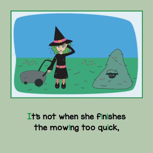 Short I Phonics Story Itchy Witch Uk Spelling Page 18