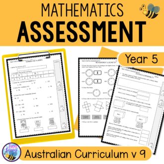 Australian Curriculum v9 Maths Assessment Year 5