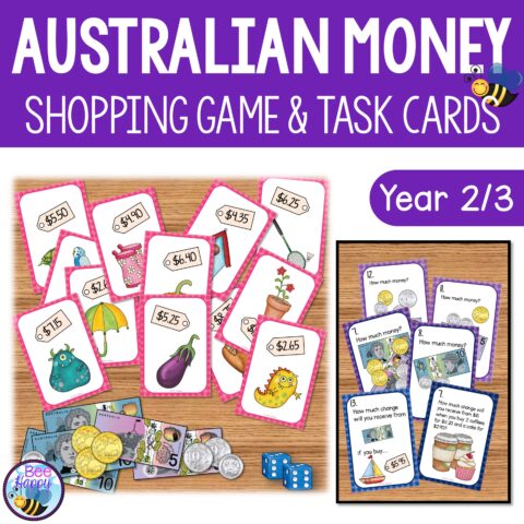 Australian Money Game And Task Cards Year 2_3