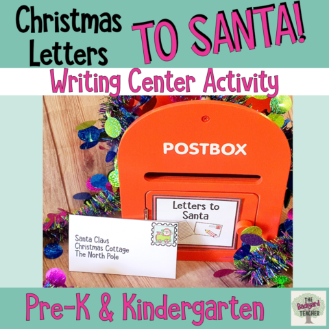 Letters To Santa Christmas Writing Center Activity 1
