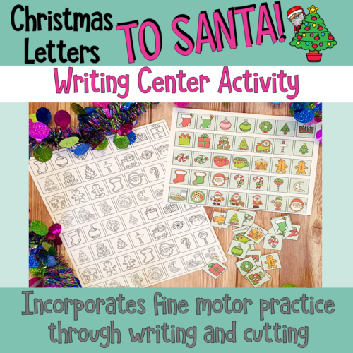 Letters To Santa Christmas Writing Center Activity 4