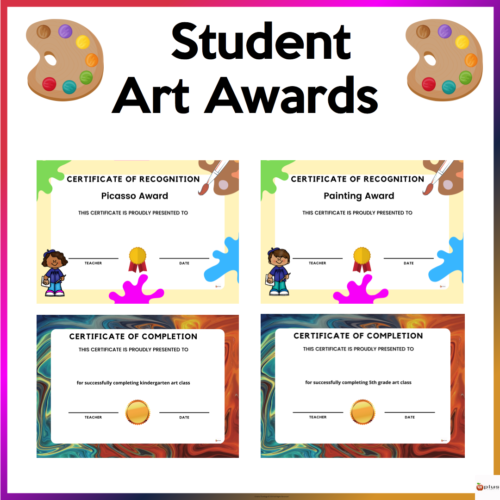 Student Art Awards Cover Page