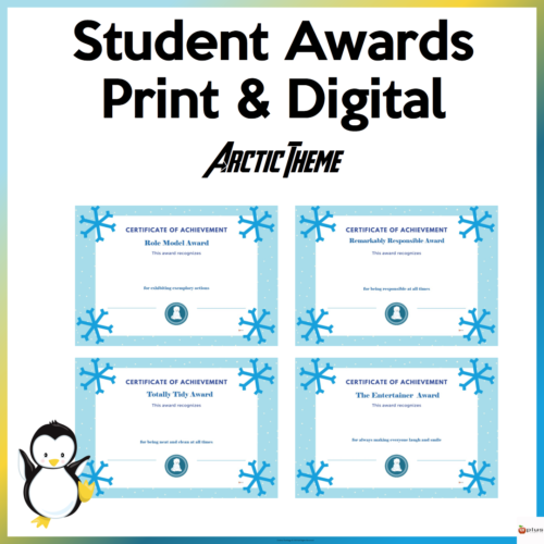 Student Awards Arctic Theme