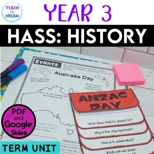 Year 3 Hass Australian History