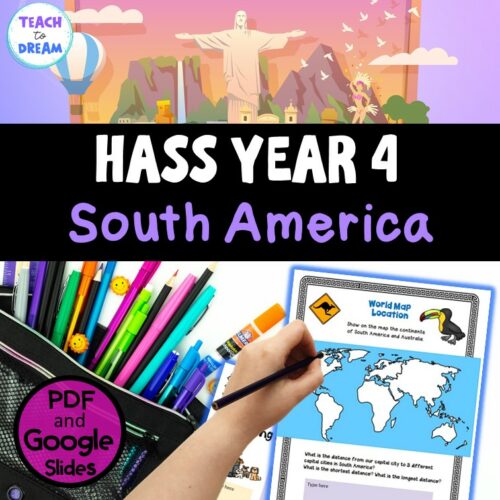 Year 4 Geography Australian Curriculum South America