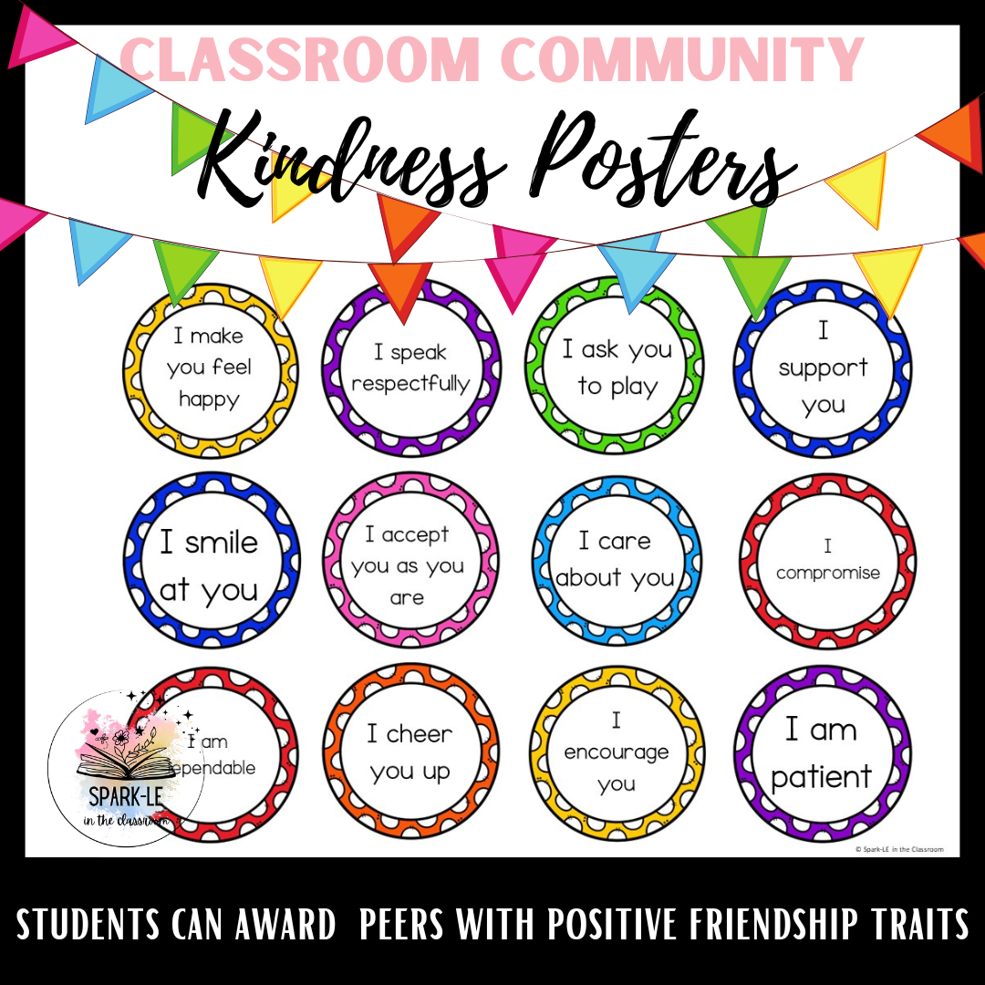 Friendship and Kindness | FREE Activity to Promote a Positive Classroom ...