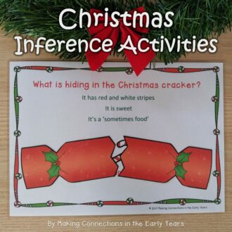 Christmas Inference Activity Cover Page