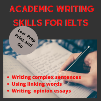 Academic writing skills for IELTS