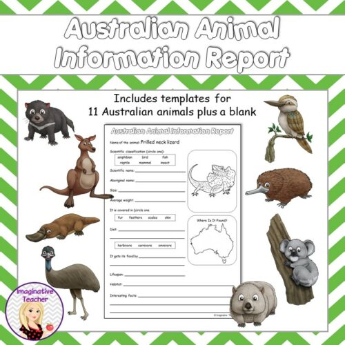 Australian Animal Information Report Square Cover 1