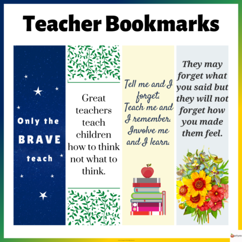 Final Teacher Bookmark Set 2 Cover Page