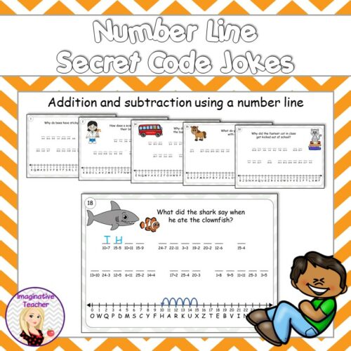 Number Line Secret Code Square Cover
