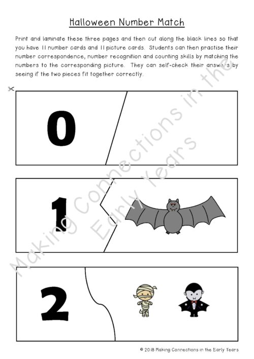 Previewhalloween Number Activities Final Page 2
