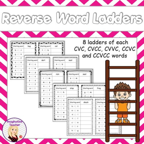 Reverse Word Ladders Square Covers