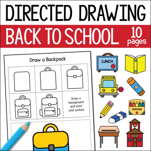 Back To School Directed Drawings