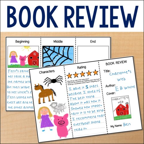 Book Review Template Cover