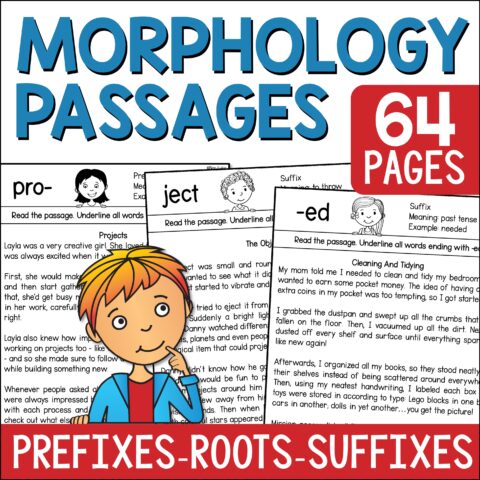 Cover Page For Morphology Passages