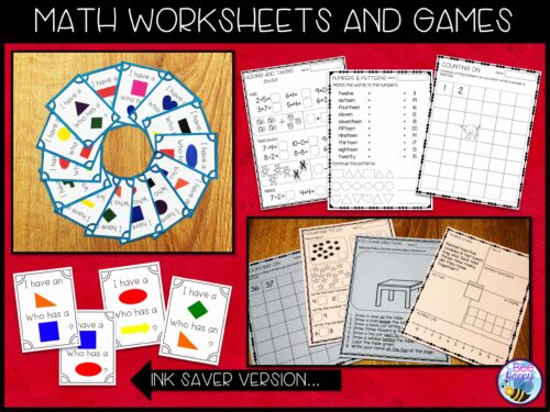 Maths Worksheets And Games