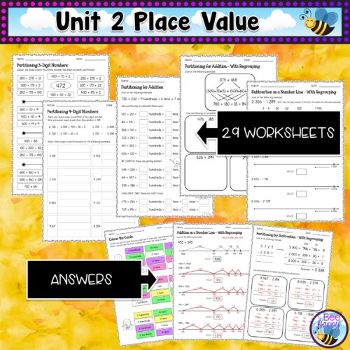 Year 3 Maths Place Value Worksheets