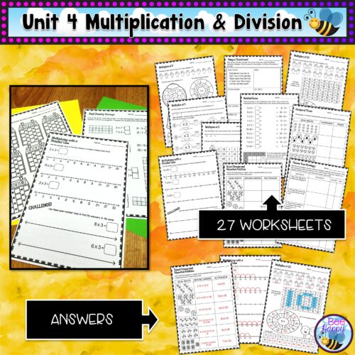 Australian Curriculum Maths Year 3 Multiplication And Division Worksheets