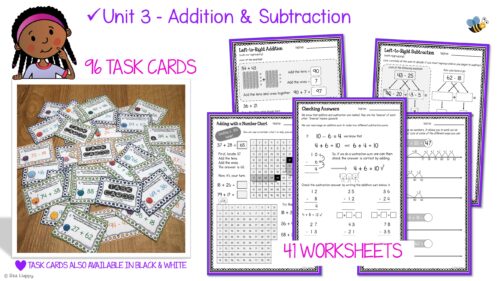Unit 3 Addition And Subtraction