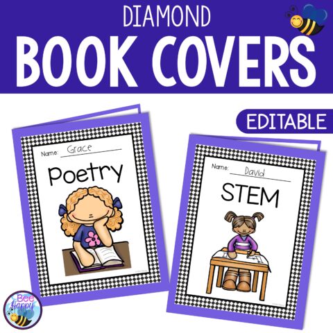 Editable Book Covers Diamonds