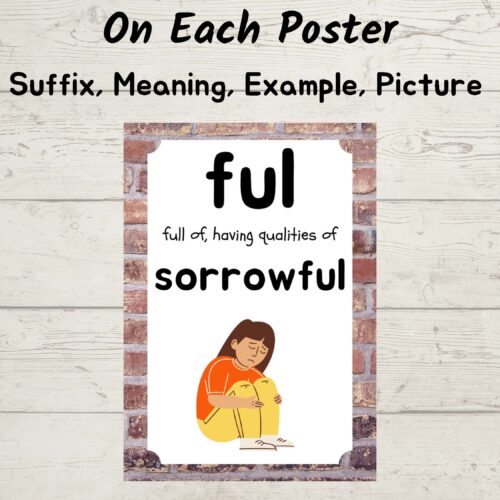 Suffixes Posters Preview Page 2