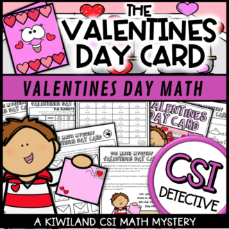Valentines Day Math Mystery 1