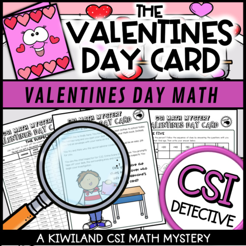 Valentines Day Math Mystery 2