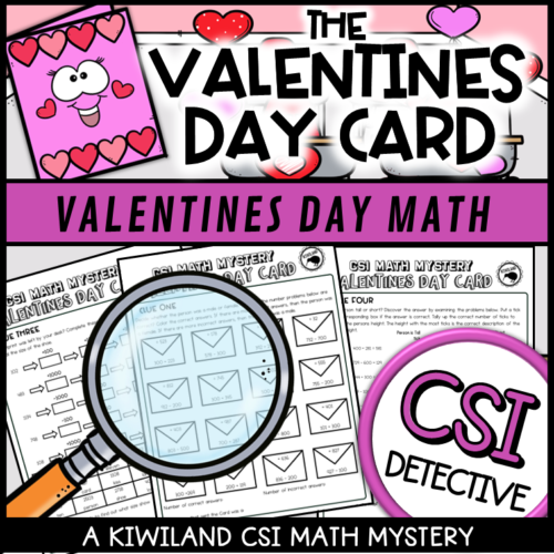 Valentines Day Math Mystery 3