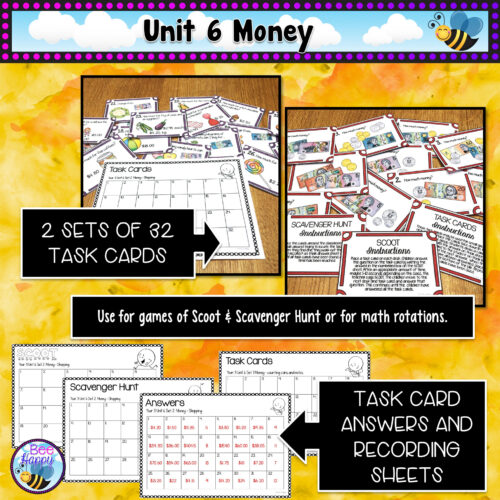 Australian Curriculum Maths Year 3 Money Task Cards