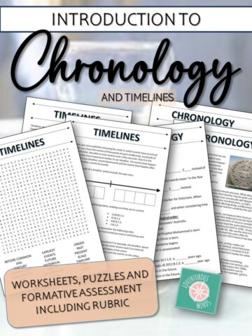 Chronology Worksheet Tile