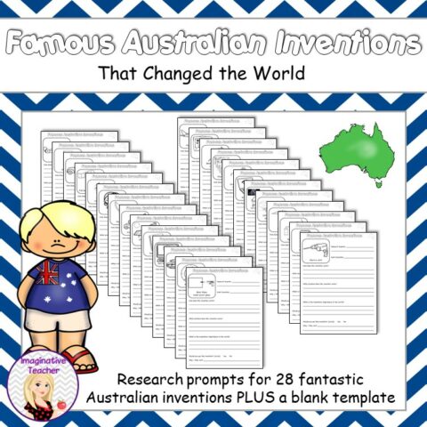 Famous Australian Inventions Cover Images 1