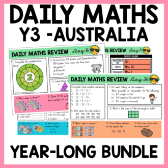 Year 3 Daily Maths Review