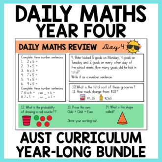 Year 4 Daily Maths