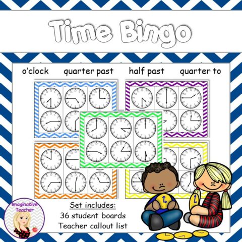 Time Bingo Square Cover