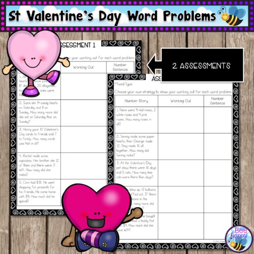 Valentines-Day-Word-Problems-Addition-And-Subtraction-Within-20-Assessment