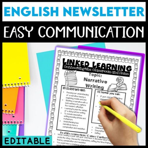 English Newsletter Template