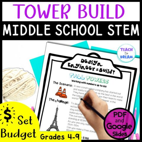 Middle School Stem Challenge Tall Tower