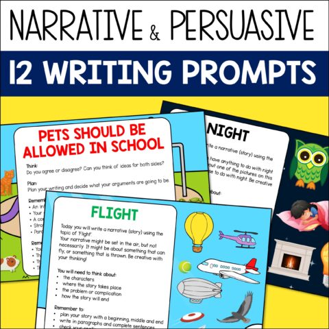Naplan Writing Prompts Cover