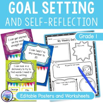 Goal Setting And Self Reflection Grade 1