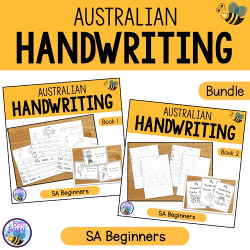 Australian Handwriting Practice Bundle Sa Beginners Font