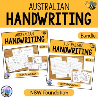 Australian Handwriting Practice Book 1 and 2 NSW Foundation
