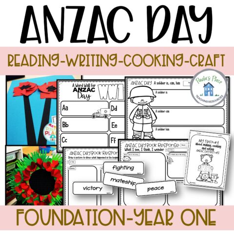 Anzac Day Reading Writing Cooking Craft