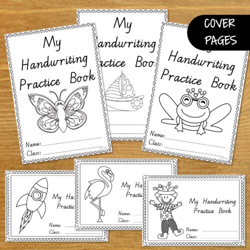 Australian Handwriting Practice Bundle Victorian Modern Cursive Booklet Covers