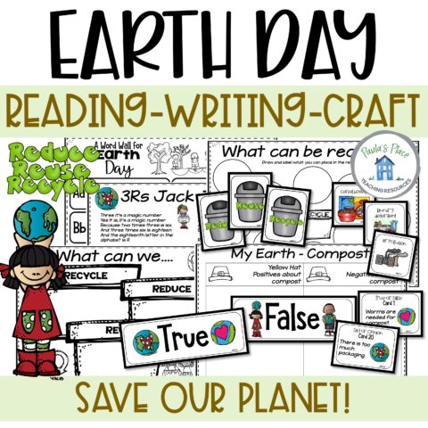 Earth Day Reading Writing Craft